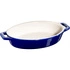 Staub - owalny półmisek ceramiczny 400 ml, niebieski