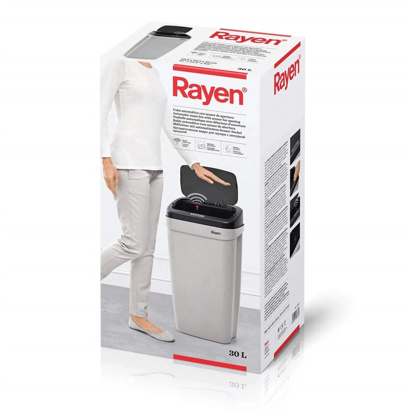 RAYEN - Kosz na śmieci sensoryczny 30 litrówe