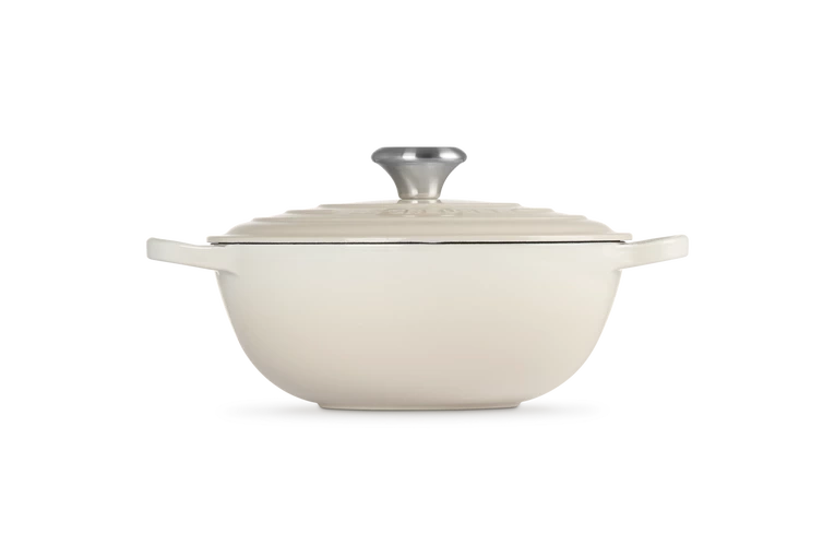 Le Creuset - La Marmite garnek żeliwny rodzinny meringue 26 cm
