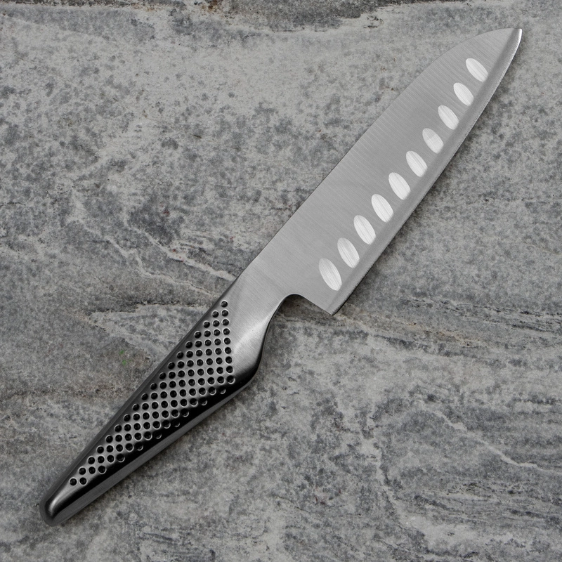 Global - Nóż Santoku 13 cm żłobiony GS-90