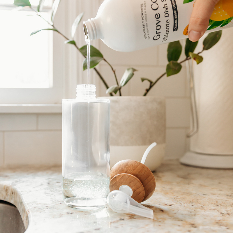 Full Circle - Szklany dozownik do mydła Soap Opera