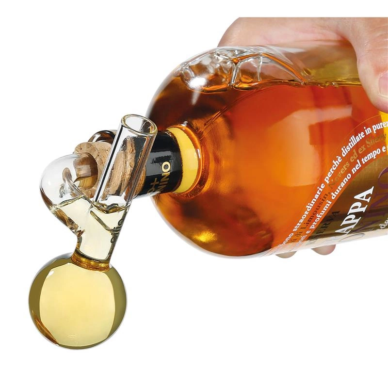 Cilio - nalewak z dozownikiem, szkło borokrzemowe/korek, 20 ml Preciso