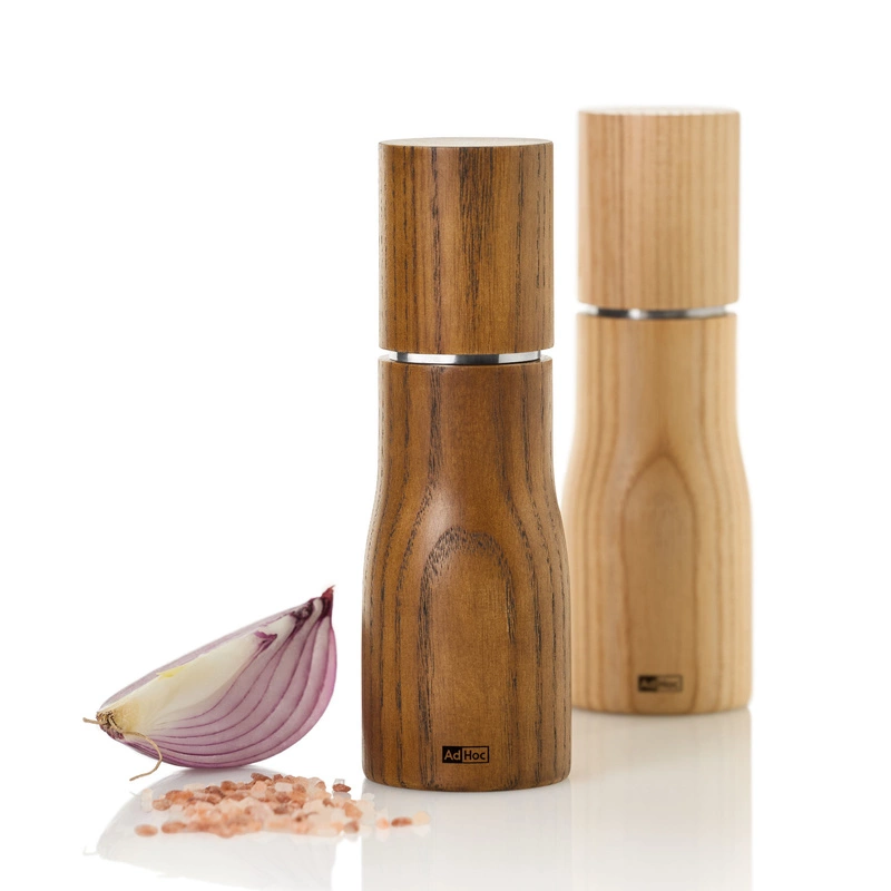 AdHoc - Młynek do pieprzu lub soli Levo S, jesion brązowy
