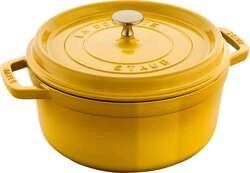 Staub - LA COCOTTE Garnek żeliwny okrągły 3.8 ltr cytrynowy