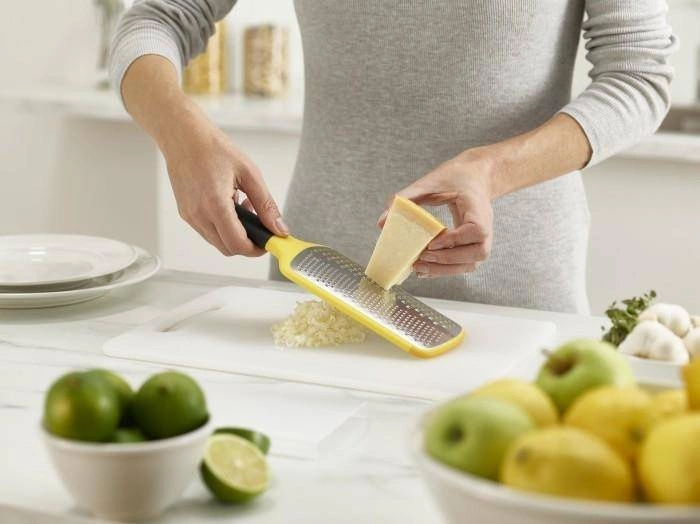 Joseph Joseph - Tarka podwójna z uchwytem, żółta, Multi-Grate