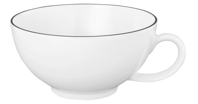 Seltmann - LIDO BLACK LINE Zestaw 6 filiżanek do herbaty 200 ml