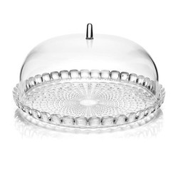 Guzzini - Patera na ciasto średnica 30 cm, transparentna TIFFANY
