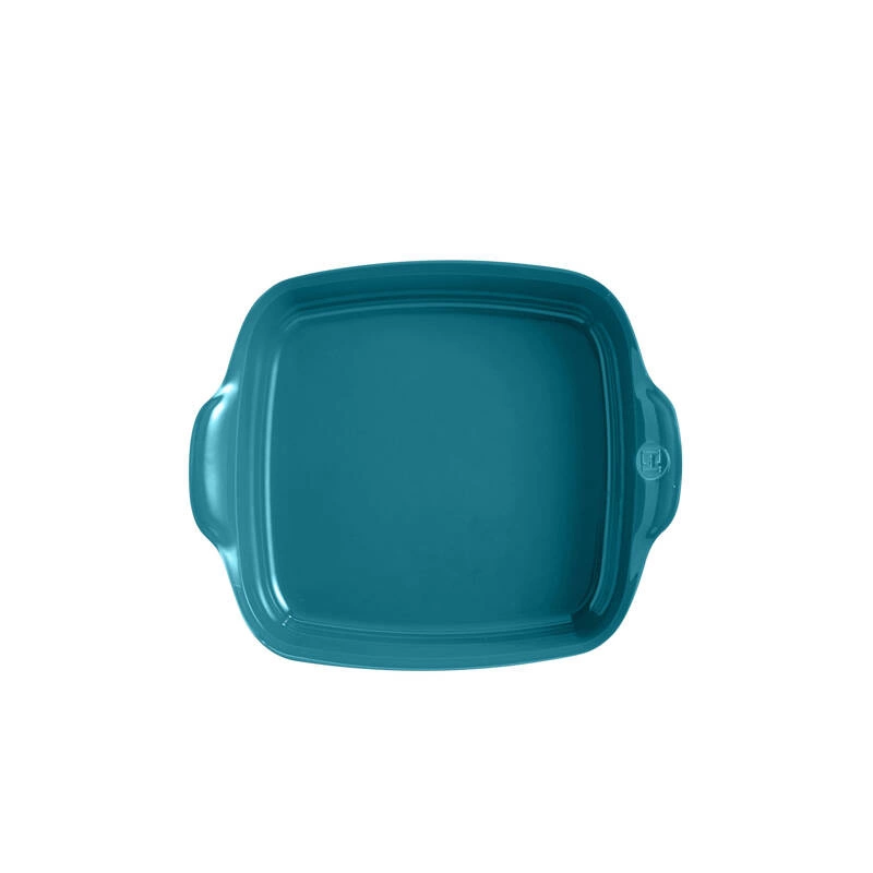 Emile Henry - Kwadratowe naczynie do zapiekania - morski