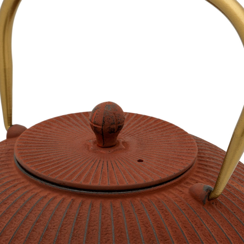 Bredemeijer - Dzbanek żeliwny Linhai 1.1L czerwony