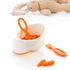 Mastrad - Pierwsza miseczka dziecka, pomarańczowapomarańczowy