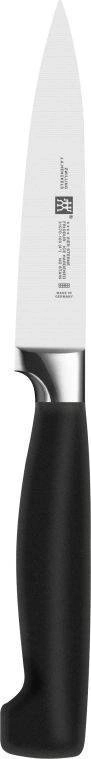 Zwilling - Zestaw 5 noży w bloku samoostrzącym Four Star czarny