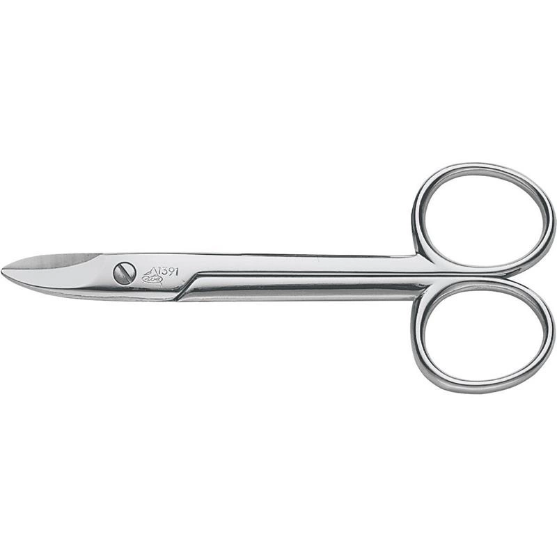 Erbe Solingen - Nożyczki do paznokci u stóp stal niklowana, krótkie ostrze 10,5 cm