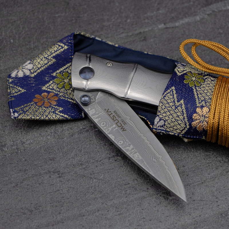 Mcusta - Shinra Take Damascus VG-10 6,5 cm