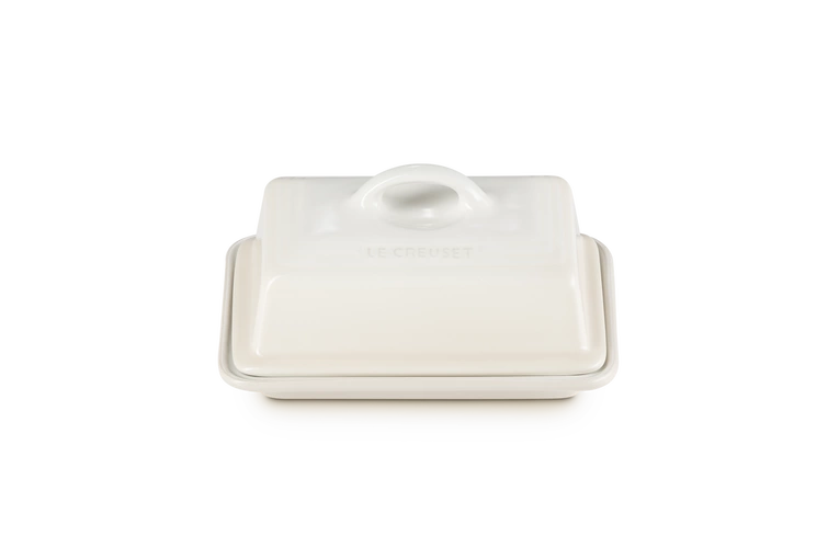 Le Creuset - Maselniczka kamionka meringue