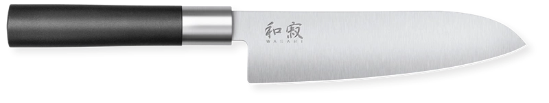  KAI - nóż japoński Santoku 16,5 cm Wasabi
