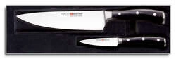 Wusthof - Zestaw- Nóż szefa 20 cm i nóż do warzyw 9 cm - Classic Ikon