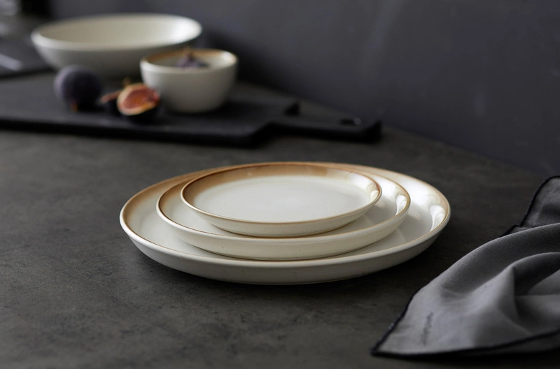 Bitz - Talerz Gastro 17 cm Cream/Cream