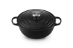 Le Creuset - La Marmite garnek żeliwny czarny 24 cm 3,1 l