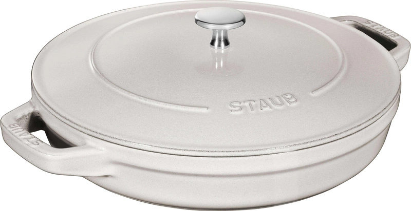 Staub - zestaw 2 naczyń + pokrywka 24 cm truflowy