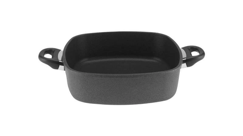 SKK - Titanium 2000 plus - głęboka kwadratowa patelnia do smażenia i serwowania 28/28 cm