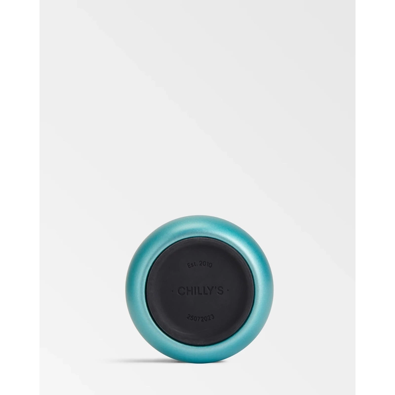 Chilly's Bottles - Butelka sportowa Chilly's | 500 ml | Matowy metalik Altantis