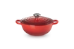 Le Creuset - La Marmite garnek żeliwny wiśniowy 24 cm