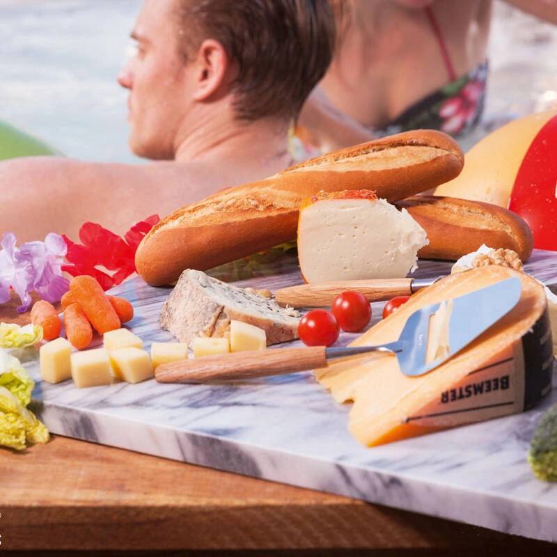 Boska - Nóż łopatka do sera, uchwyt dąb