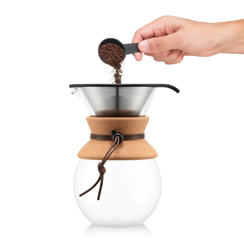 Bodum - zaparzacz do kawy z filtrem stałym Pour Over 1L Cork