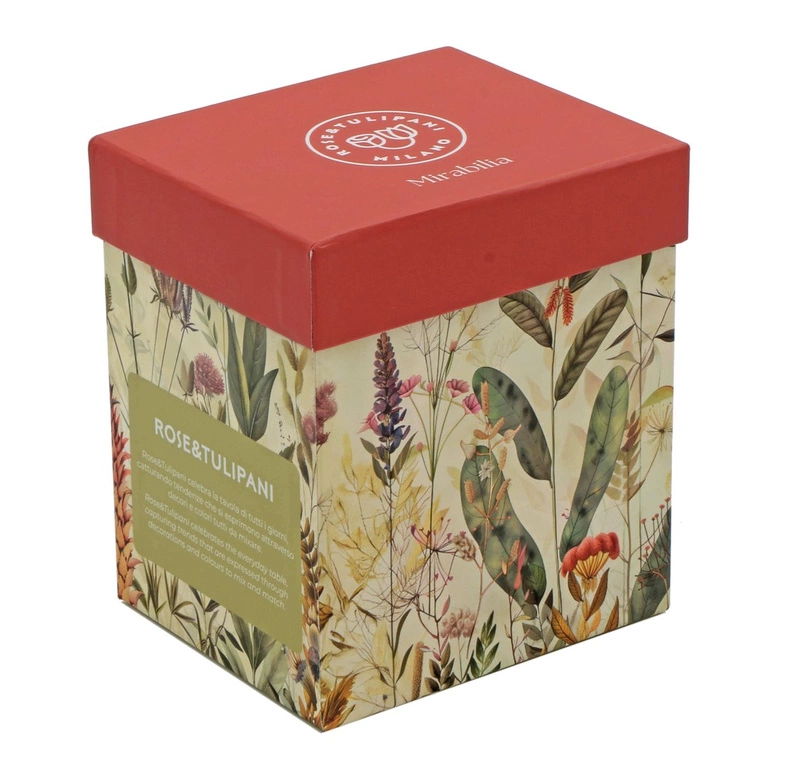 Rose&Tulipani - MIRABILIA Zestaw 4 kubków infuzyjnych 300 ml, czerwony