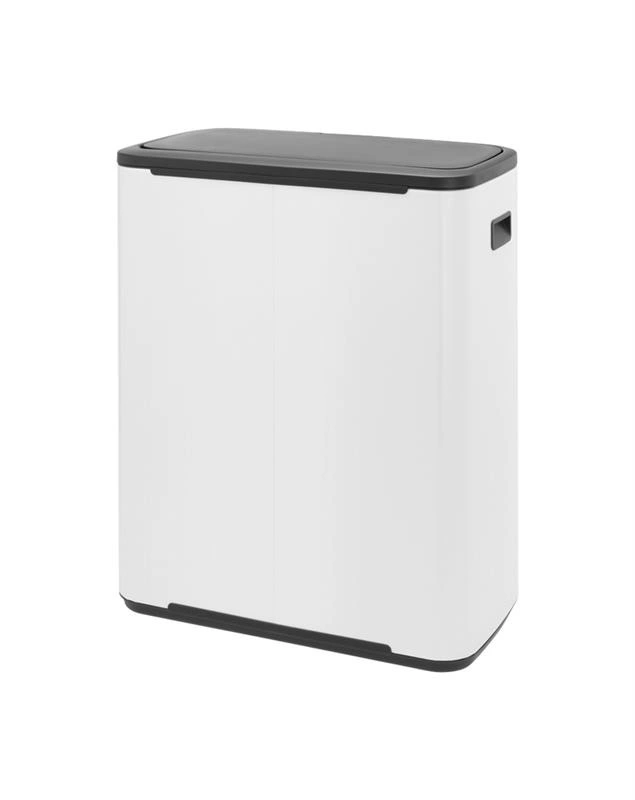 Brabantia - Kosz na śmieci Touch Bin Bo 60l biały