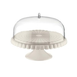 Guzzini - Etażerka na ciasto, średnica 36 cm, mlecznobiała TIFFANY