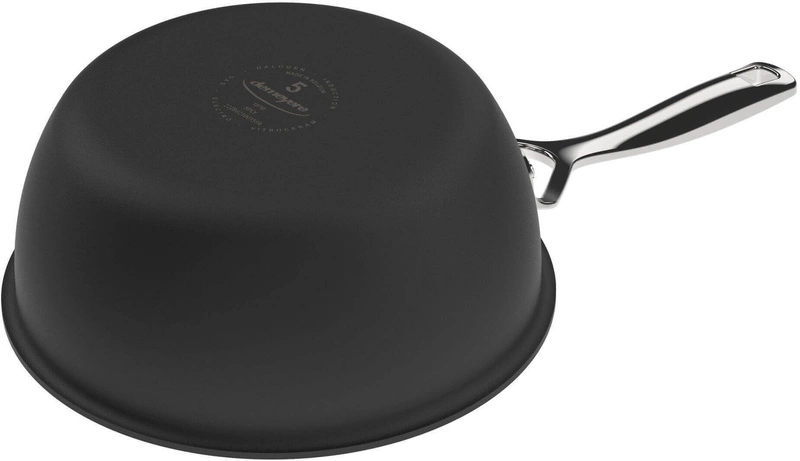 Demeyere - Rondelek stożkowy z pokrywką Demeyere Black 5 - 2 ltr