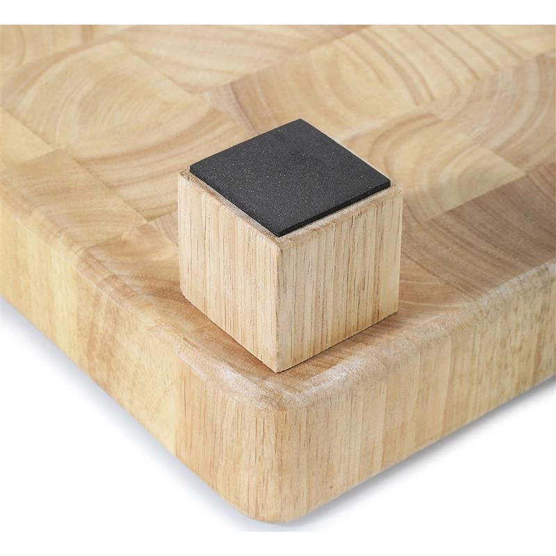 Zassenhaus - blok do krojenia typu end grain, drewno kauczukowca, 45 x 30 x 8,5 cm