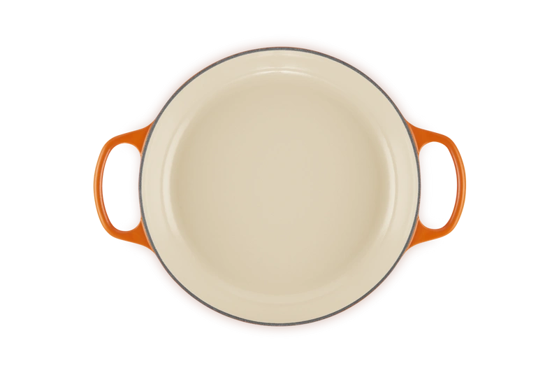 Le Creuset - garnek Gourmet Profesjonalny żeliwny 26 cm 2,2 l płomienny