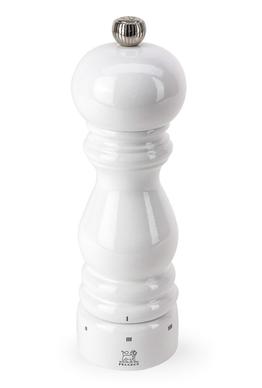 Peugeot - Młynek do soli Paris 18 cm, biały lakier, u-sel