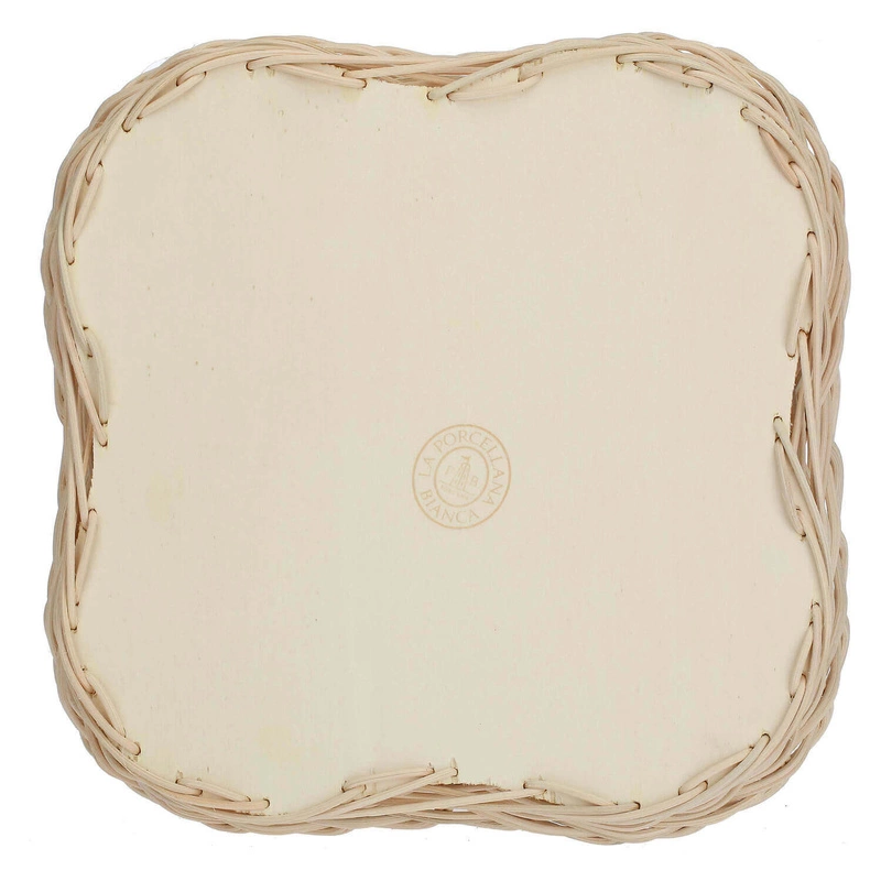 La Porcellana Bianca - wiklinowy kosz na tacę do przekąsek Midollino