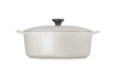Le Creuset - brytfanna żeliwna emaliowana Signature z fenolowym uchwytem 31 cm 6,3 l cream