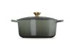 Le Creuset brytfanna żeliwna emaliowana Signature okrągła 28 cm  6,7l thyme