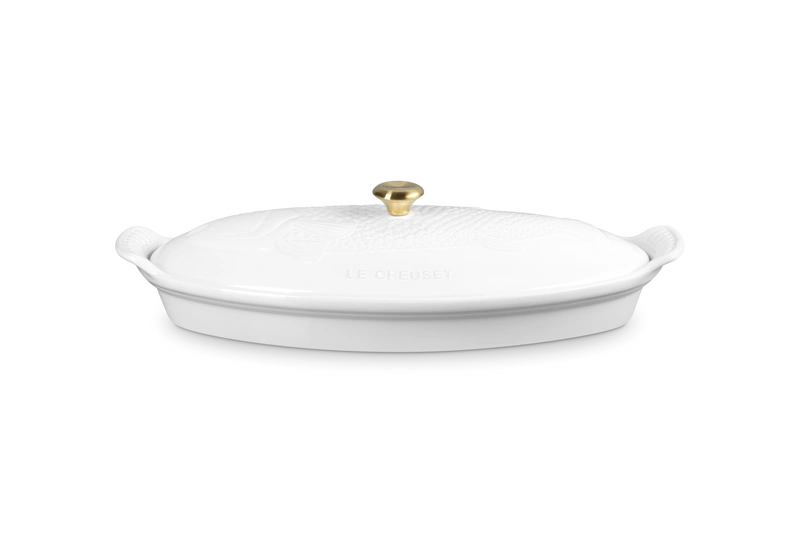 Le Creuset - naczynie do pieczenia ryb biały