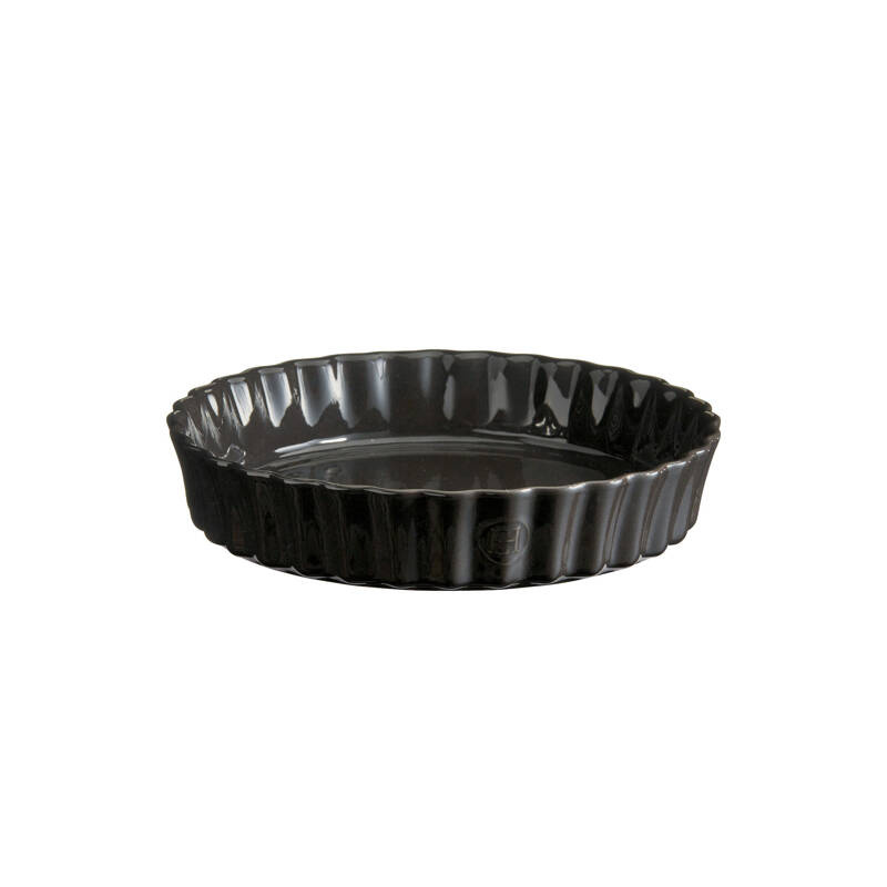Emile Henry - Naczynie do tarty 24 CM - czarny