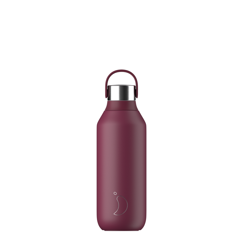 Chilly's Bottles - Butelka termiczna Chilly's 500ml Śliwkowy Series 2