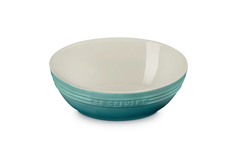 Le Creuset - Owalna miska do serwowania 29 cm bleu riviera