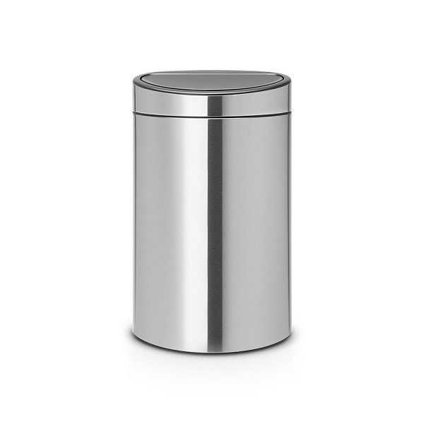 Brabantia - kosz na śmieci Touch Bin New 40l stal matowa
