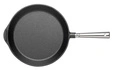 Skeppshult - PROFESSIONAL Patelnia płytka ze stalową rączką - 28 cm, czarny