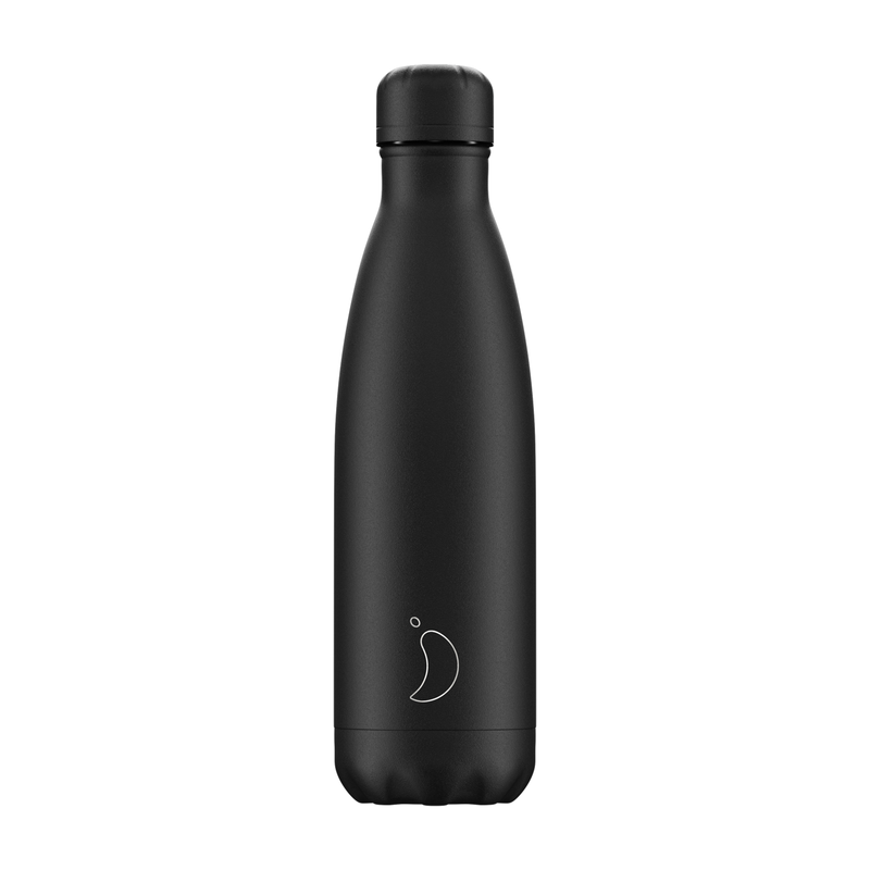 Chilly's Bottles - Butelka termiczna Chilly's seria Monochrome 500ml All Black