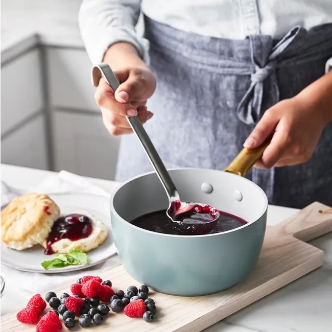 GreenPan - zestaw 10el. garnków i patelni Sky Blue