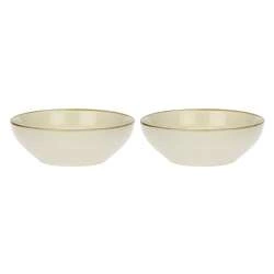 Rose&Tulipani - zestaw 2 misek do sałatek 26 cm Concerto Avorio