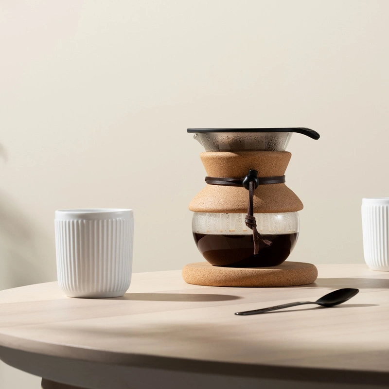 Bodum - zaparzacz do kawy z filtrem stałym Pour Over 500 ml Cork