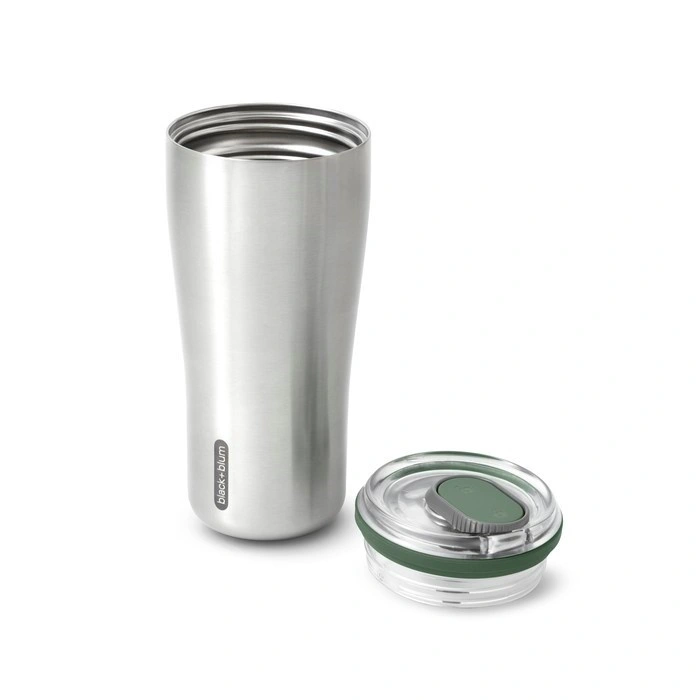 Black+Blum - Kubek termiczny stalowy 0,6l.oliwka New version