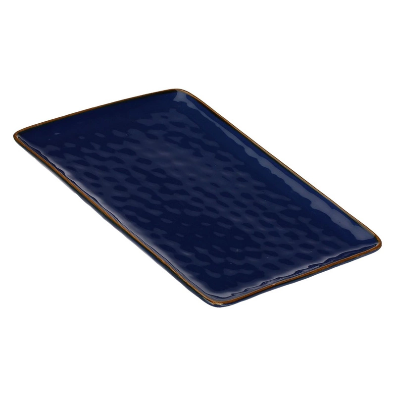 Rose&Tulipani - taca prostokątna 36x26.5 cm Concerto Blu Cobalto